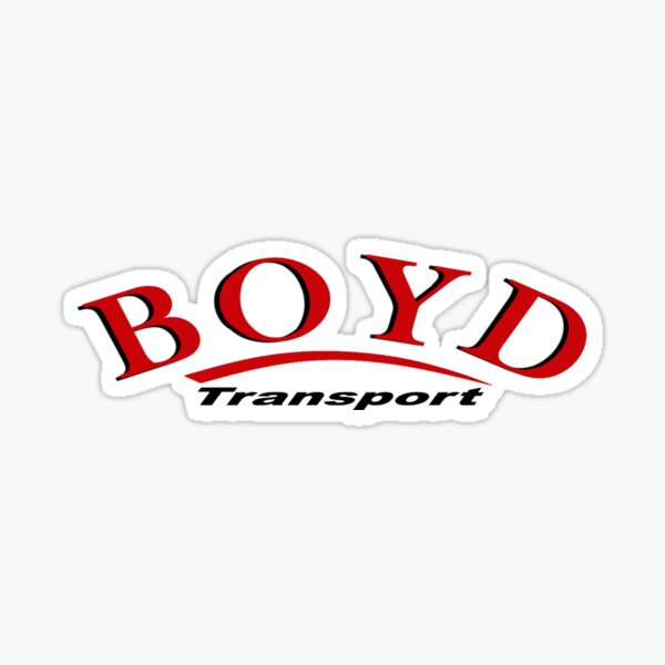 Boyd Transport Long 2021 Sticker