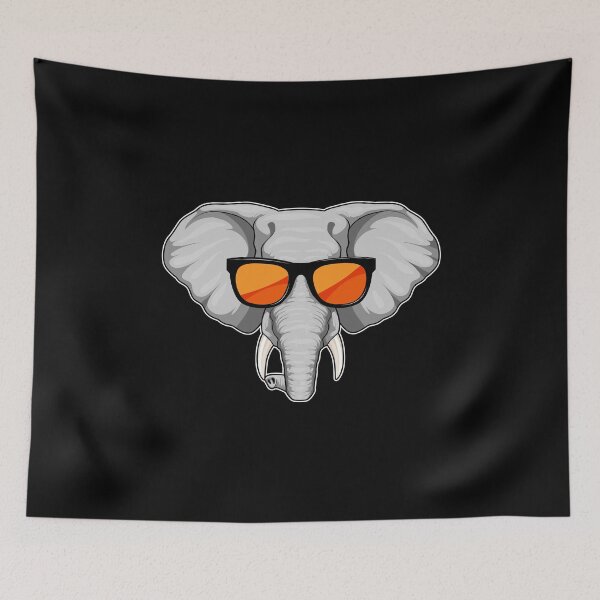 Item preview, Elephant with Sunglasses designed and sold by Snabdesign84.