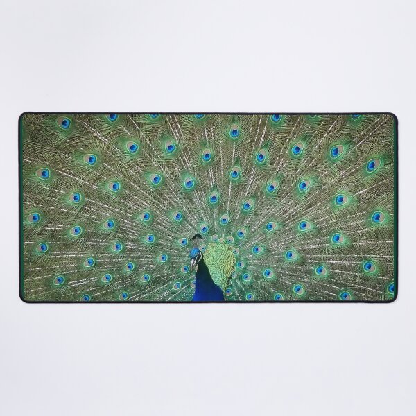 Peacock Desk Mat