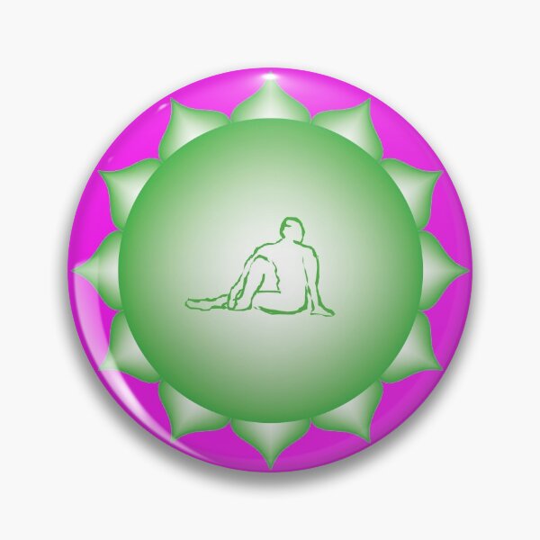 Item preview, Anahata Chakra - Asana designed and sold by InfinitePathArt.