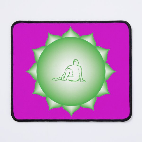 Item preview, Anahata Chakra - Asana designed and sold by InfinitePathArt.