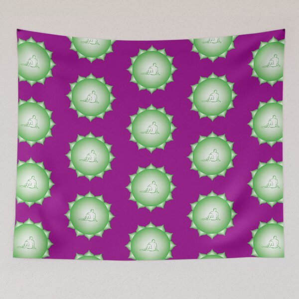 Item preview, Anahata Chakra - Asana designed and sold by InfinitePathArt.