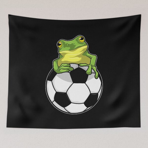 Item preview, Frog Soccer player Soccer designed and sold by Snabdesign84.