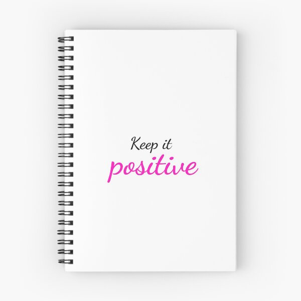 Item preview, Keep it positive pink designed and sold by TheBookAuror.