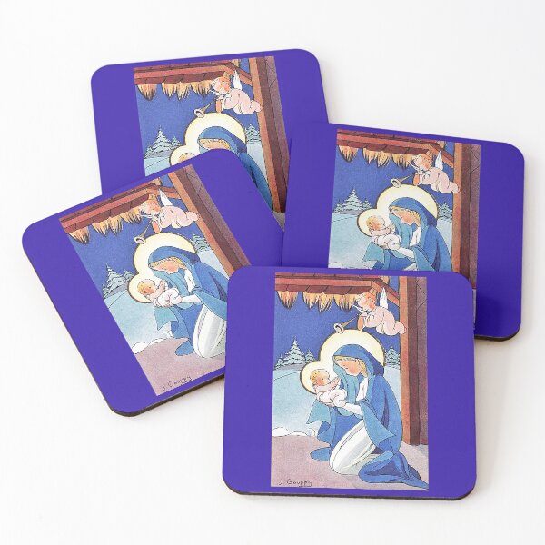 Item preview, Virgin Mother Meets Her Divine Child on Christmas Morning designed and sold by JamesKentRidley.