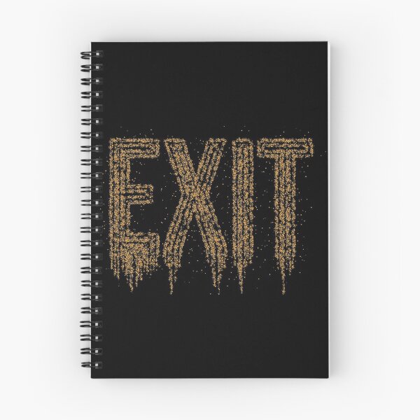 Item preview, Exit decoration text poster and t-shirt designed and sold by ougraz24.