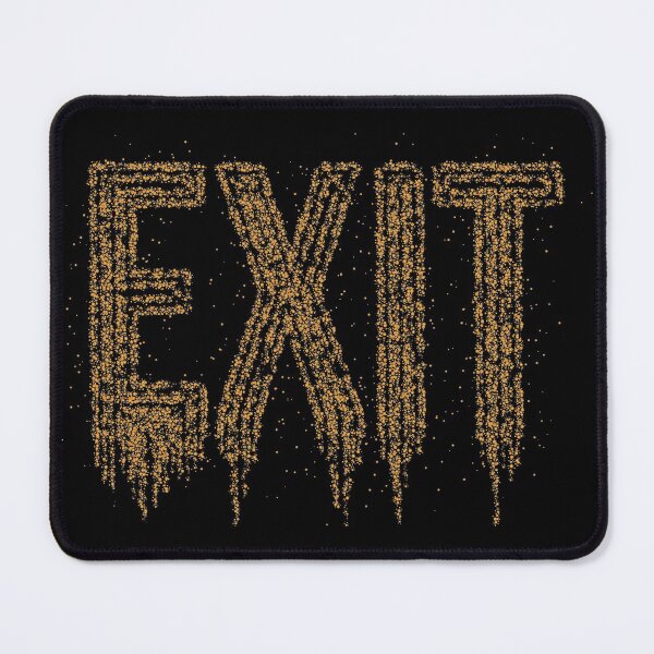 Item preview, Exit decoration text poster and t-shirt designed and sold by ougraz24.