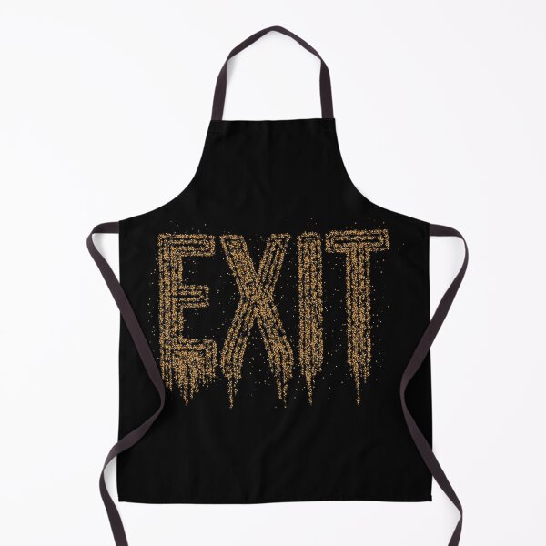 Item preview, Exit decoration text poster and t-shirt designed and sold by ougraz24.