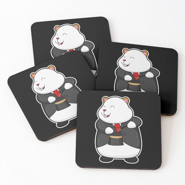 Item preview, Hamster as Magician with Magic wand & Hat designed and sold by Snabdesign84.