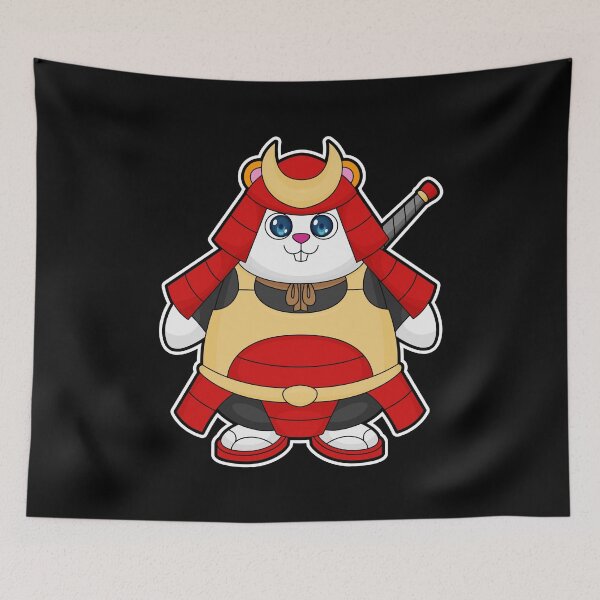 Item preview, Hamster as Warrior with Armor designed and sold by Snabdesign84.