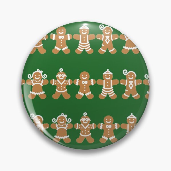 Item preview, Gingerbread Cookie Garland designed and sold by SketchbookJess.