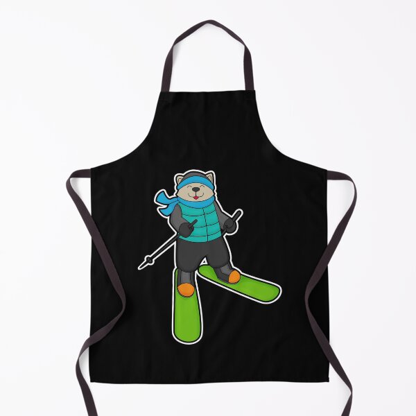 Item preview, Cat as Skier with Ski designed and sold by Snabdesign84.