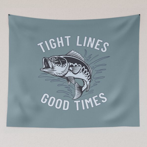 Item preview, Tight Lines and Good Times designed and sold by spatiumnatura.