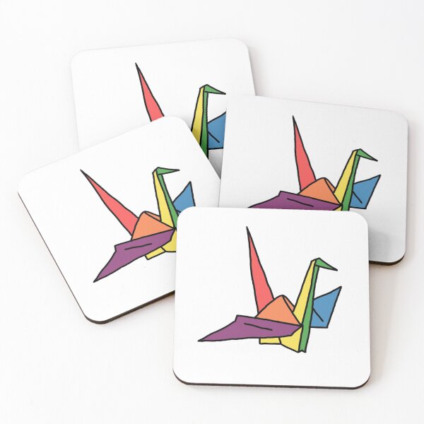 Item preview, rainbow paper crane designed and sold by andie-sun.