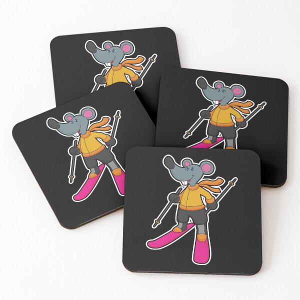 Item preview, Mouse as Skier with Ski designed and sold by Snabdesign84.
