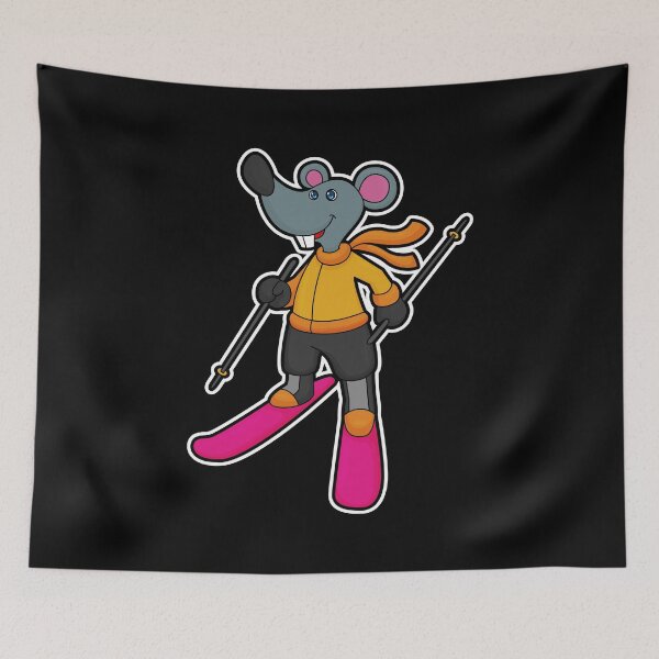 Item preview, Mouse Skier Ski designed and sold by Snabdesign84.