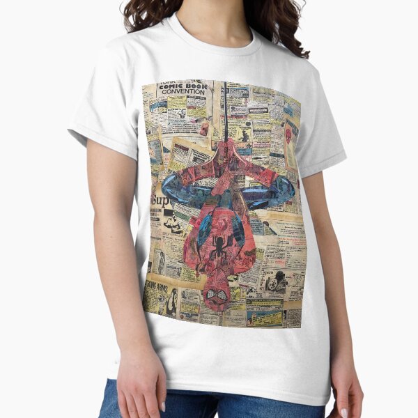 Item preview, Spider Man collage art designed and sold by Christopher Dragan DraganPopArt.