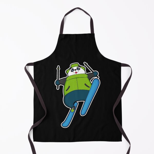 Item preview, Panda as Ski jumper with Ski designed and sold by Snabdesign84.