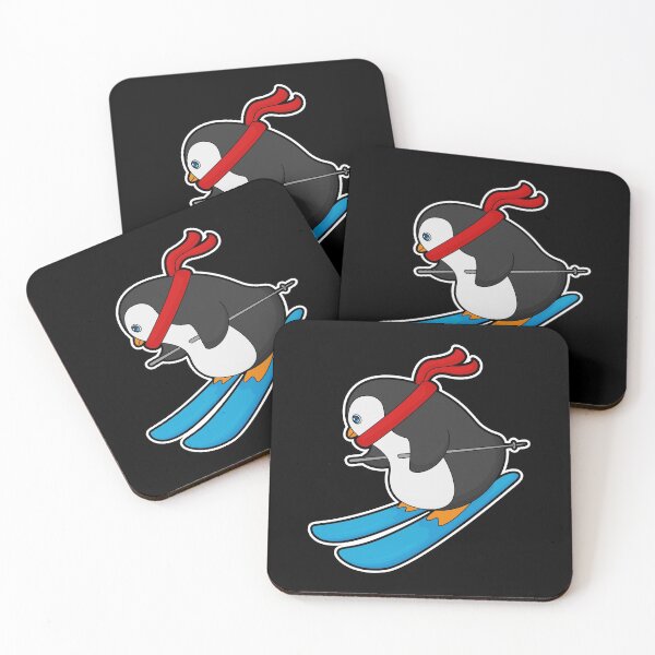 Item preview, Penguin Skier Ski designed and sold by Snabdesign84.