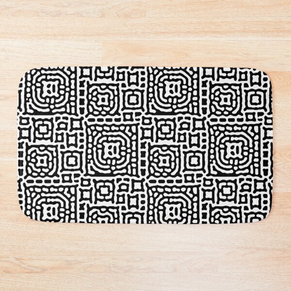 Item preview, Random Squares Reaction Diffusion Pattern designed and sold by American-Ancap.