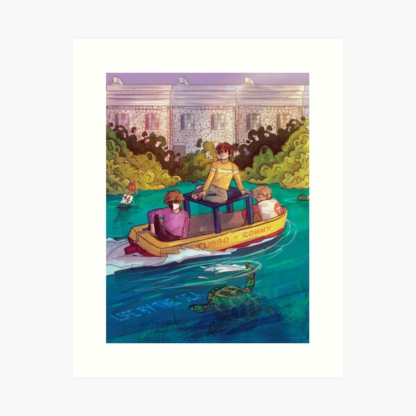 Tubbo and Tommy Snail Art Print for Sale by oop4g