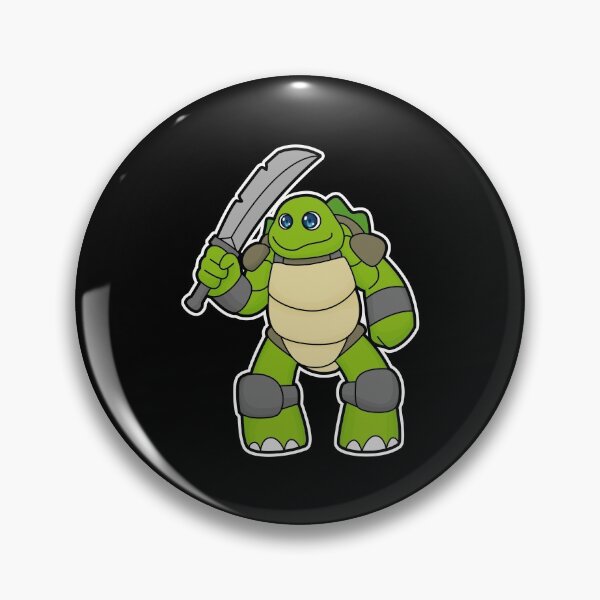 Item preview, Turtle as Warrior with Sword designed and sold by Snabdesign84.