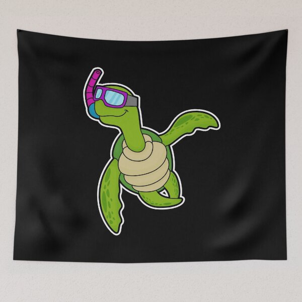 Item preview, Turtle at Swimming with Snorkel designed and sold by Snabdesign84.