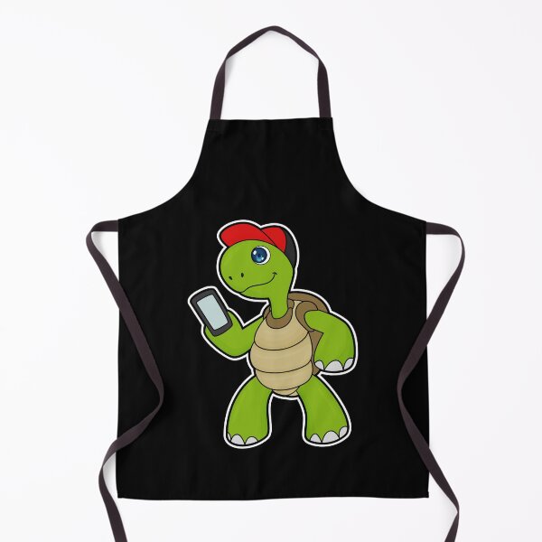 Item preview, Turtle with Phone & Hat designed and sold by Snabdesign84.