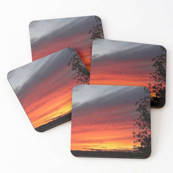 Item preview, November Sunset in Northern Westchester County, NY designed and sold by LisaNaturePhoto.