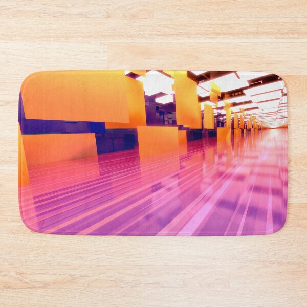 Item preview, Pink and Orange Tunnels Modern Digital Art designed and sold by Dr-Pen.