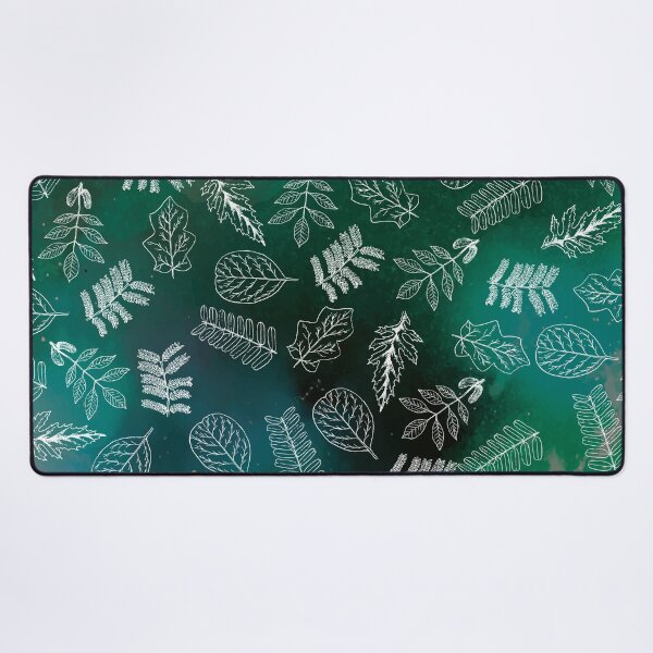 Item preview, Leaves pattern, white leaf, greenery pattern designed and sold by patternme.
