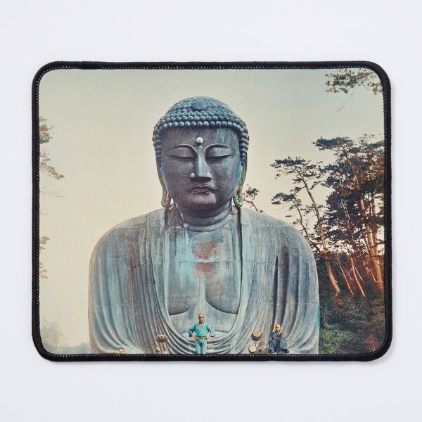 Item preview, The Bronze Buddha at Kamakura designed and sold by Sneh Universe.