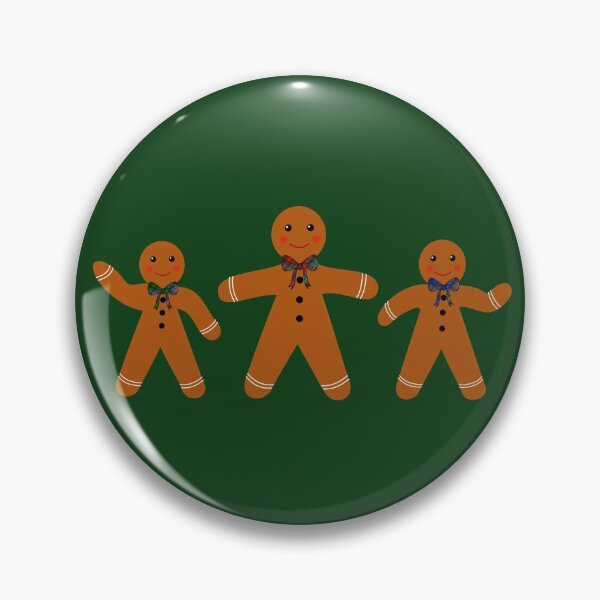 Item preview, 3 Gingerbread men designed and sold by Pear Tree Studio.