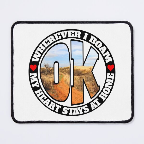Item preview, Heart Stays Home - Oklahoma designed and sold by DonDota.