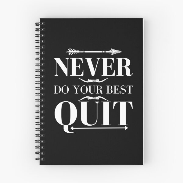Item preview, Never do your best quit, Simple and Funny Design designed and sold by Abstract-Shop-0.