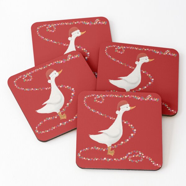 Item preview, Happy Christmas Duck designed and sold by artbysarahallen.