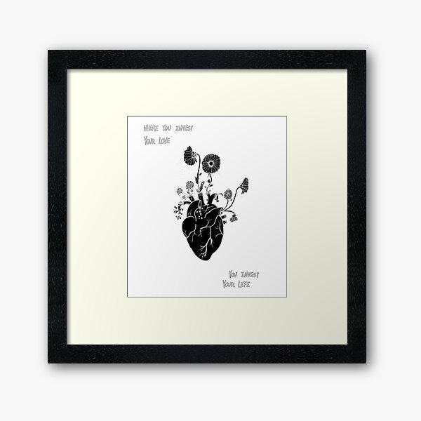 Mumford and Sons // Awake My Soul Framed Art Print