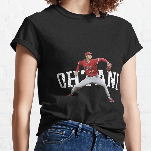 SHOHEI OHTANI SHIRT ANGELS SHIRT LOS ANGELES ANGELS OHTANI SHIRT #17 FREE  DECAL!