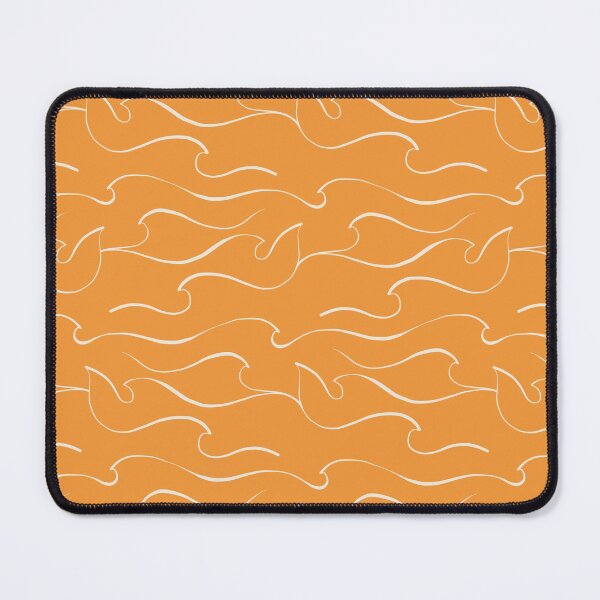 Item preview, Matisse Bird Waves - Pattern 4. White on Orange designed and sold by Dominiquevari.