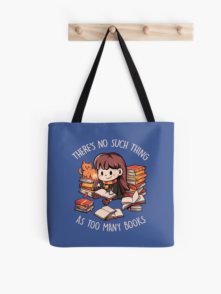 Too Many Books Tote Bag