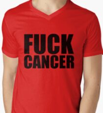 Fuck Cancer Men's V-Neck T-Shirt