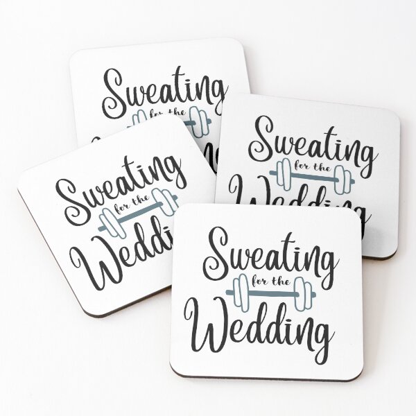 Item preview, SWEATING FOR THE WEDDING WITH BARBELL FOR BRIDE designed and sold by billionairebrnd.