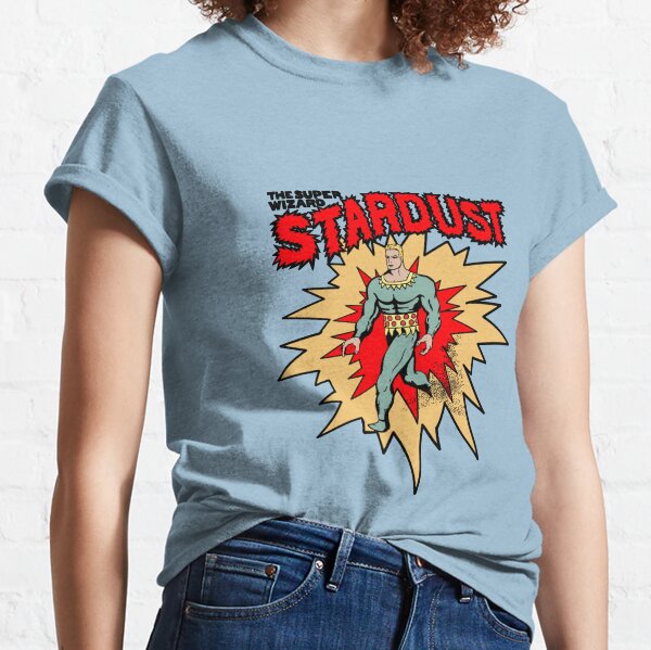 Stardust The Super Wizard - Retro Hero of the Golden Age Classic T-Shirt