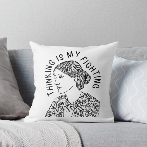 Item preview, Virginia Woolf - Thinking Is My Fighting designed and sold by MyStyleStore4.