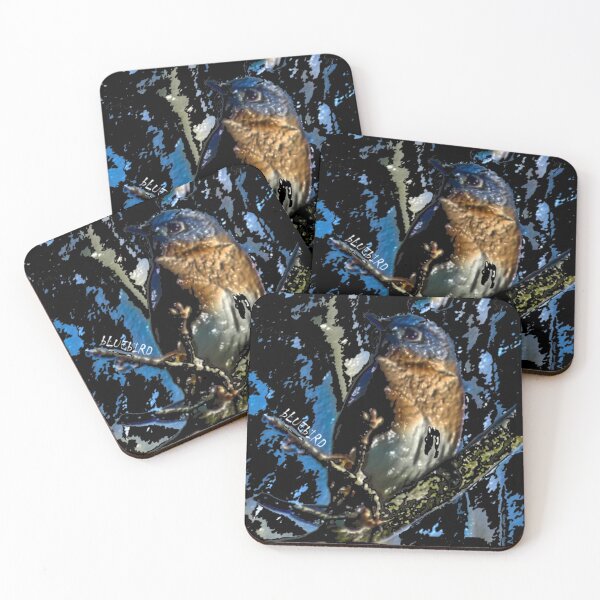 Item preview, Bluebird on Black designed and sold by qlajt.