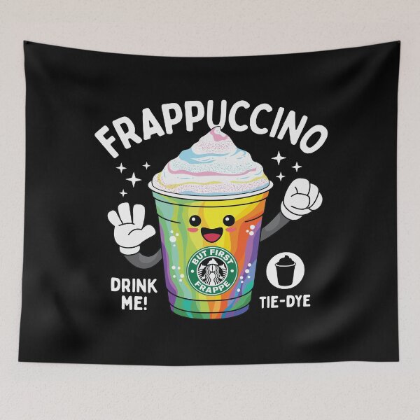 Item preview, Tie-Dye Blended Beverage for Coffee lovers designed and sold by spacedowl.