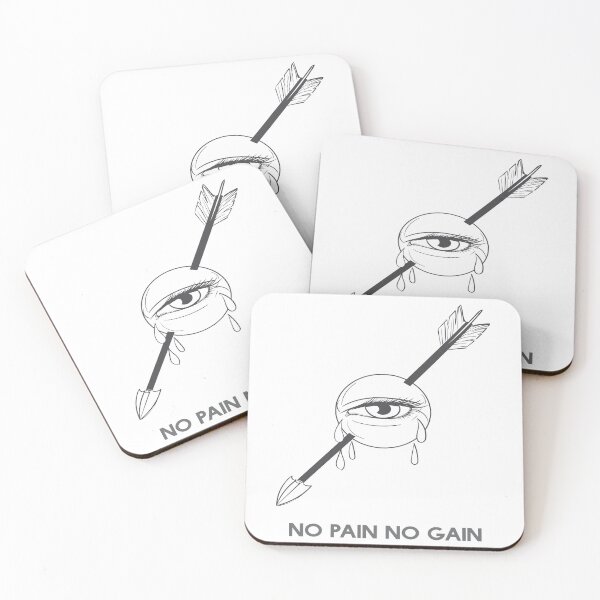 Item preview, No pain no gain idiom t-shirt and stickers designed and sold by ougraz24.