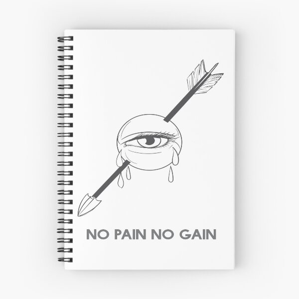 Item preview, No pain no gain idiom t-shirt and stickers designed and sold by ougraz24.
