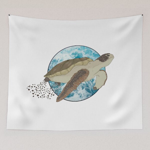 Item preview, Drifting Sea Turtle designed and sold by DottirMcQueen.
