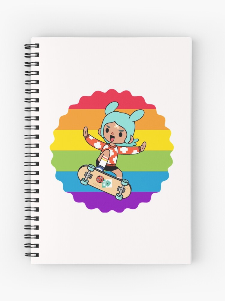 toca life box - toca boca cute | Spiral Notebook